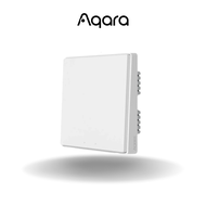 Aqara D1 Wireless Smart Switch (Single Rocker) | Battery Powered | Works with HomeKit & Alexa