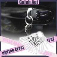 Stainless Steel Key Set -keys double sided lock pick key car home door open kit