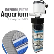 Internal Filter Stacked Honeycomb 8D Aquarium Filter