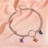 3 Colarposa Necklace - grunge punk e-girl harajuku butterfly Necklace