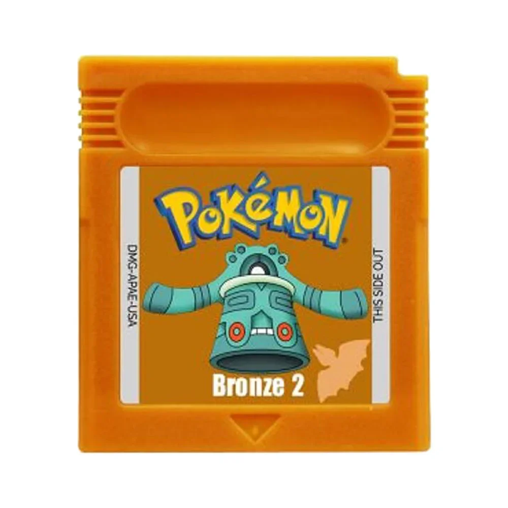 Bandai | Pokémon-Creepy Black GBC Game Cartridge 16 Bit Video Game Console Card English Language for