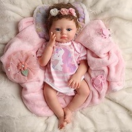 BABESIDE Lifelike Reborn Baby Dolls -16 Inch (Weight 4 lb) Full Platinum Silicone Realistic-Newborn 