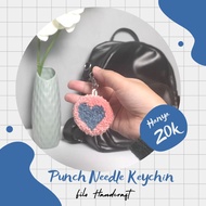 Punch Needle Keychin