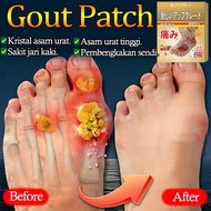 Mitsui Gout Patch Japan Gout Patch Pain Relief Patch Ubat gout Improve Joint pain/knee Pain/Arthriti