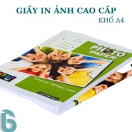 [A4 PHOTO PRINTING PAPER] GLOSSY 2-SIDED, SMOOTH PHOTO PRINTING PAPER, SIZE 4, VARIETY OF POSITIONS 