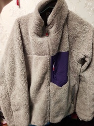 CHUMS 抓毛絨外套 日系穿搭