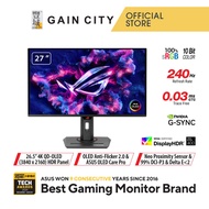 Asus Rog Strix 26.5" 4k Qd-oled Gaming Monitor|3840x2160|0.03ms|g-sync|240hz|hdmi|dp|type-c|usb | Xg