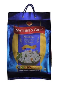 Natures Gift Khushboo Basmati Rice 5kg (ข้าวบาสมาติ)