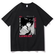 Style cotton Japanese Anime Death Note Tshirt L Kira Ryuk T-shirt Men T Shirts Tops Male Crew Neck C