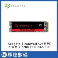 Seagate【那嘶狼 IronWolf 525】2TB NVMe PCIe NAS SSD 固態硬碟