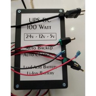 100 Watt DC UPS (12v 5v) Auto Charging & Backup