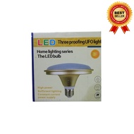 UFO Light Led Three Proofing 12W 6500K E27 Rainproof Cahaya UFO Tahan Hujan Lampu Mentols Terang Jel