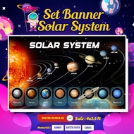 Banner Solar System / Sistem Suria 8 Planet Subjek Sains tahun 3 Sekolah Rendah