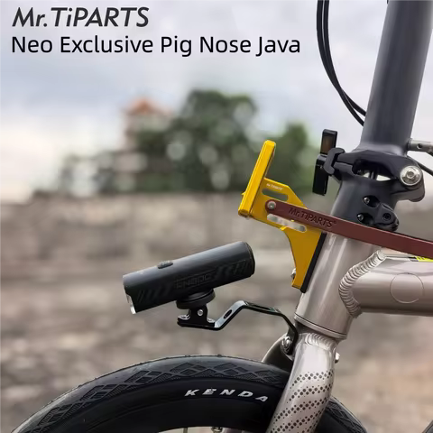 Aluminum Alloy 3-Folding Bike Nose Lift Saddle Seat Post Lamp Mount Holder For Java Neo