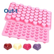 [Out-t] 55 Holes Heart Cake Chocolate Cookies Baking Mould Ice Cube Soap Mold Bake Tools New