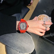 Fgf Richard Non-Mechanical Watch Ladies Watch Genuine Top Ten Brands Student Trendy Miller Red Devil