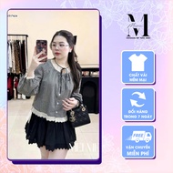 Women's Cute Plaid Babydoll Shirt Meistore 68 A17624