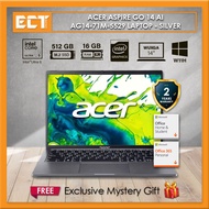 Acer Aspire GO 14 AI AG14-71M-5529 Laptop (CU5-125H 4.5GHz,16GB D5,512GB SSD,Intel,14" WUXGA,W11,H24
