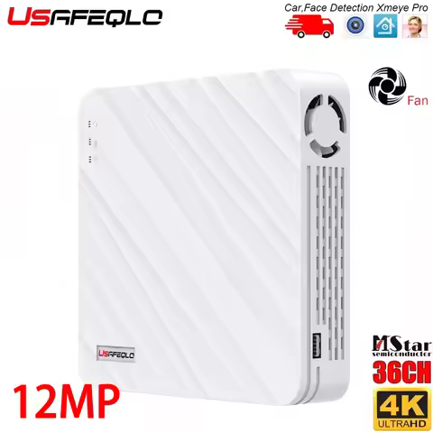USAFEQLO H.265 Max 12MP Output CCTV NVR Face Detection 9CH 10CH 16CH 32CH 12MP Video NVR Motion Dete