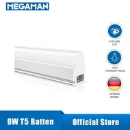 Megaman LED Light Tube T5 Batten 2FT Easy Replace Cove Ceiling Lighting (9W/3000K/4000K/6500K)