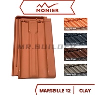 MONIER GCI Marseille 12 Roof Tiles Clay Roof Tiles Atap Tanah