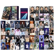 50-119pcs BT-S Laser Hologram Lomo Cards 11th Anniversary 2024 FESTA MONOCHROME POP UP V Jung Kook S