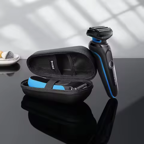Yinke Waterproof & Shockproof Case for Braun Series 5 and More Electric Shaver, Travel Protective Co