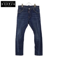 Dsquared2 s71lb0459 經典 Kenny 牛仔褲 靛藍色牛仔布 44 號 [二手]