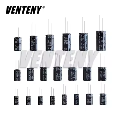 Aluminum Electrolytic Capacitor 10V 16V 25V 35V 50V 400V 450V 470UF 100UF 220UF 330UF 470UF 680UF 10