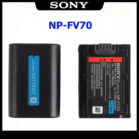 Original NP-FV70 NP FV70 NPFV70 Battery for Sony HDR-CX190 HDR-CX200 HDR-CX210 HDR-CX220 HDR-CX230 H