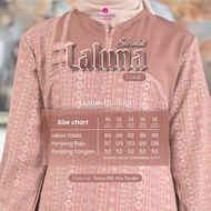 Rauna Pride - Baju Keluarga Muslim - Sarimbit Laluna Coral