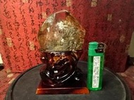 「小胖的店』超頂級~天然原皮礦~水晶~四季幽靈~觀海四方佑百姓~天上聖母媽祖擺件(小中件)