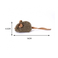 Electric Rat Toy Realistic Meowing Sounds Bite-resistant Fabric Interactive Play