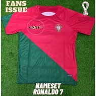 [PREMIUM Fans Issue] Portugal Home Jersey Portugal Home World Cup 2022 Jersey Portugal Premium Fans 
