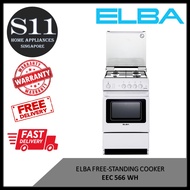 ELBA EEC 566 WH FREE-STANDING COOKER - 1 YEAR LOCAL MANUFACTURER WARRANTY