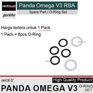 O-Ring Set for PANDA OMEGA V3 RBA | karet seal sil oring