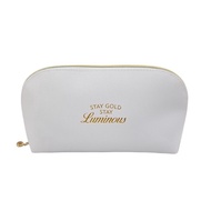 NIVEA Luminous 630 Cosmetic Pouch Cosmetic Bag Gold Zipper