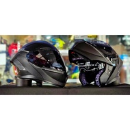 Spyder Neo Icon Modular Dual Visor Helmet- Plain and Graphics (Free Clear Visor)