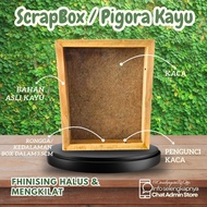 [20,25,3.5] ScrapBox 3D picture Frame/s Dowry Frame/s Wooden Frame/s GLASS Frame/s