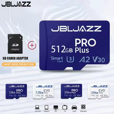 EVO PLUS Pro 512GB Endurance 256GB A2 U3 4K Micro SD 128GB Micro SD Card SD/TF Flash Card U3 A2 64GB