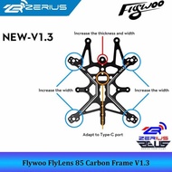 FLYWOO FlyLens85 Bottom Plate, Carbon Frame V1.2 FlyLens 85
