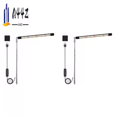 A44Z-2X Full Spectrum LED Grow Lights For Plants With Adjustable Height, 3 Lighting Spectrum, Auto T