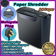 Paper Shredder Machine Office Mute High Power Automatic Disc / Card / File / Paper / Shredder Malaysia Plug