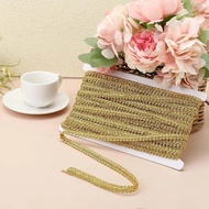 5 Yards 0.8CM Wide Braided Lace Trim Ribbon - Perfect for Decorating Edges