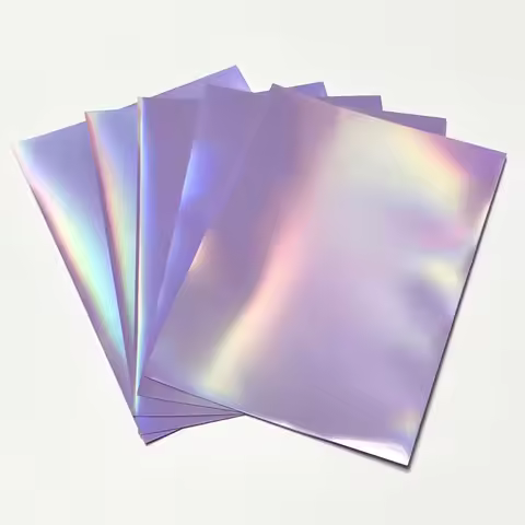 66x91mm100 PCS/LOT Rainbow Cards Sleeves Foil Cards Protector Trading Cards Shield Magic Laser Cover