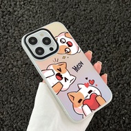 Iphone case Matte Gradient Color Changing cute orange cat iphone 6 7 8 plus x xr xs 11 12 13 14 15pr