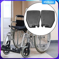 [Etekaxa] Wheelchair Footrest Wheelchair Accessories Textured Surface Foot Pedals