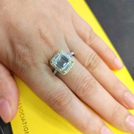 Super Flash 5ct 9x11MM Moissanite Ring GRA Certificate Laboratory Diamond Rings Women Jewelry Gift 1