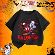 Áo Halloween cho bé trai hình người nhện spiderman CIUCIU BABY chất cotton co dãn thấm hút mồ hôi