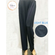 HOT🔥READY STOCK🔥WOMEN PLUS SIZE LONG PANTS /Straight Cut Trouser/AUNTY PANTS /SIZE BESAR/BERGETAH| 🔥